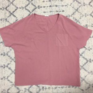 La miel blush flowy top